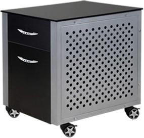 img 2 attached to Pitstop Furniture FC230B Black Cabinet