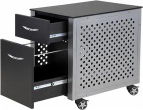 img 3 attached to Pitstop Furniture FC230B Black Cabinet