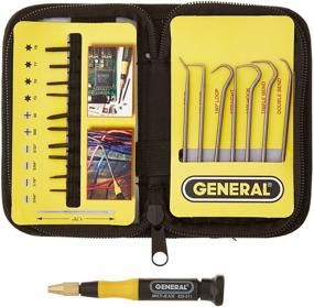 img 4 attached to Набор сумки General Tools 63517 с инструментами для выборки и отвертками