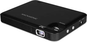 img 4 attached to 📽️ Experience Enhanced Entertainment: Magnasonic LED Pocket Pico Video Projector (PP60) - HDMI, Rechargeable Battery, 60 inch Hi-Resolution Display