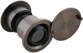 img 1 attached to 🔒 Enhanced Security with Earl Diamond Solid Brass 220-Degree Large Door Viewer for Home Office Hotel, Brushed Oil Rubbed Bronze Finish