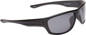 img 4 attached to 🕶️ Large Black Fisherman Eyewear Striper Sunglasses with Gray Polarized Lens - Enhanced SEO