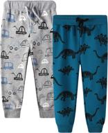 🦖 coralup dinosaur lightning drawstring sweatpants for boys - pants for boys' clothing logo