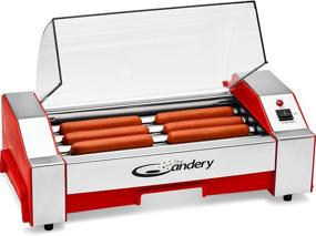 img 2 attached to 🌭 The Candery Hot Dog Roller - Sausage Grill/Cooker Machine - 6 Hot Dog Capacity - Family Hot Dog Appliance for Kids and Adults