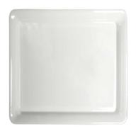 🍽️ premium quality n161604 heavy-duty square plastic serving tray for parties logo