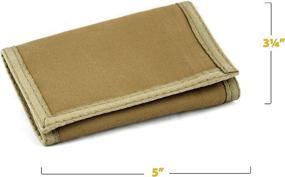 img 2 attached to Travel Wallet with Trifold Design, Window Closure, and Internal Compartments - Ideal Travel Accessory