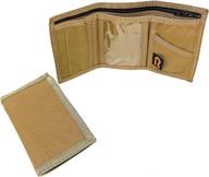 travel wallet with trifold design, window closure, and internal compartments - ideal travel accessory logo