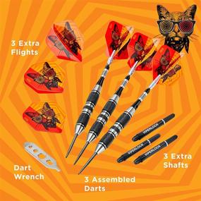 img 2 attached to 🎯 Viper 'The Freak' Steel Tip Darts, 22 Grams - Precision and Power Combined!