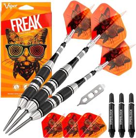 img 4 attached to 🎯 Viper 'The Freak' Steel Tip Darts, 22 Grams - Precision and Power Combined!