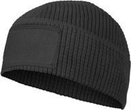 stay warm with helikon-tex men's beanie: perfect winter headwear logo