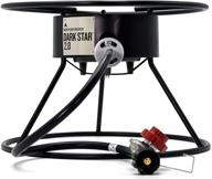 🔥 dark star propane burner for beer brewing - northern brewer (black) logo