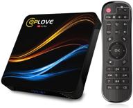 📺 [2021 latest] android 11.0 tv box, 4gb ram 64gb rom qplove rk3318 quad-core android smart tv box, 64-bit, support 2.4g 5.0g dual wifi, 4k ultra hd h.264 with bluetooth 5.0 logo