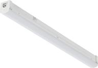 🔦 lithonia lighting l24 120 35k 80cri m4 rlnk led linkable residential strip light, 2-foot, white - improved for seo логотип