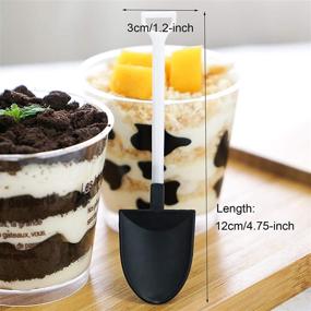 img 2 attached to 🍰 Zicome Novelty Disposable Plastic Dessert: Elevate Your Sweet Treats with Convenience