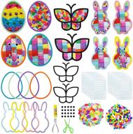 suncatcher crafts bunny butterfuly suncatchers activities logo