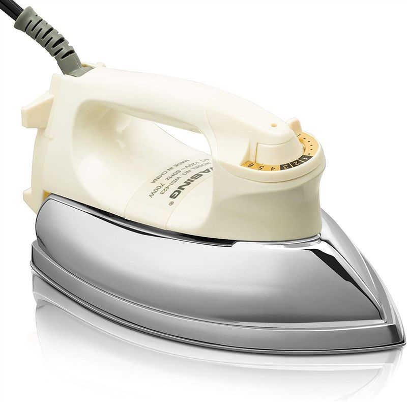 BLACK+DECKER Classic Steam Iron, F67E,White/Black,10.5 x 16.3 x 6.6 