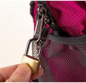img 1 attached to 🔒 Набор из 12 маленьких замков с ключами - Замки для путешествий для чемоданов, рюкзаков, спортивных сумок, шкатулок для ювелирных изделий и дневников.