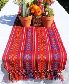 img 2 attached to 💃 Enhance Your Style with Del Mex Rebozo Mexican Runner: The Ultimate Fashion Statement!