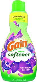 img 3 attached to 🌙 Gain Liquid Fabric Conditioner Softener, Moonlight Breeze, 192 Loads - Pack of 4, 41 Fl Oz, Packaging May Vary