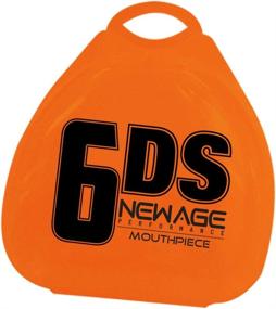 img 1 attached to 💪 Enhance Sports Performance with New Age Performance 6DS Weight-Lifting Mouthpiece - No-Contact Lower Jaw Design - Orange