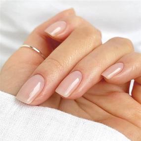 img 2 attached to Vnicesli Transparent Manicure Varnish Natural