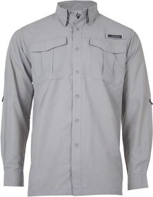 img 4 attached to 🎣 Stay Comfortable and Protected with the HABIT Men's Belcoast Long Sleeve River Guide Fishing Shirt