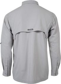 img 2 attached to 🎣 Stay Comfortable and Protected with the HABIT Men's Belcoast Long Sleeve River Guide Fishing Shirt