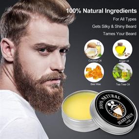 img 2 attached to 🌱 Derma Roller Beard Growth Kit with Biotin Oil for Men: Enhance Patchy Beard Growth