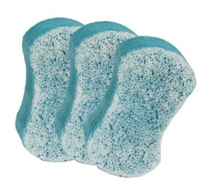 img 2 attached to 🧽 Spongeables Exfoliating Body Wash Sponge, Sea Salt with Avocado Oil and Vitamin E, 3.5 Oz, 3 Count - Cleanse, Exfoliate, and Moisturize