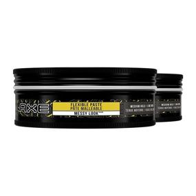 img 4 attached to 💇 AXE Hair Paste for Men: Boosted Texture Messy Look Made Easy - Pack of 2, 2.64 oz