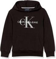 👕 кофта calvin klein для мальчиков fa21 из флиса: активная одежда логотип