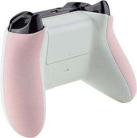 img 1 attached to Enhance Gaming Performance with eXtremeRate Cherry Blossoms Pink Soft 🌸 Touch Grip Panels for Xbox One X & One S Controller