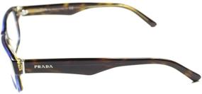 img 1 attached to Prada ZXH1O1 TORTOISE DENIM Eyeglasses: Superior Style and Comfort