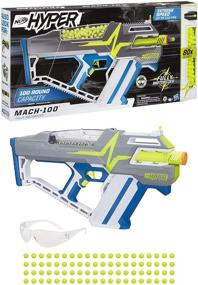 img 1 attached to 🔫 Experience Intense Action with NERF NER Hyper SMG Blaster: Unleash Your Dart-Blasting Thrills