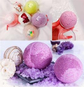 img 1 attached to 🎄 AOMGD 25 Set 50 Pieces Clear Plastic Christmas Ornaments: DIY Bath Bomb Mold, Wedding Party Decor - 5 Sizes 30mm to 70mm