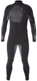img 1 attached to Hyperflex Wetsuits Black Silver Large