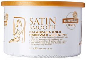 img 1 attached to Satin Smooth Calendula Gold Wax 6 Pack: Smooth and Revitalizing Hair Removal Solution