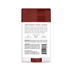 img 1 attached to 🥃 Cremo Bourbon & Oak Aluminum-Free Deodorant for Long-Lasting Sweat and Odor Protection, 2.65 Oz.