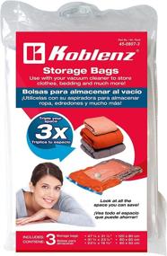 img 3 attached to 🛍️ Space-Saving Storage Bags by Koblenz - Model 45-0807-3