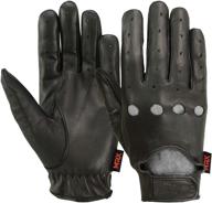 🧤 stay warm this winter with mrx's leather driving gloves logo