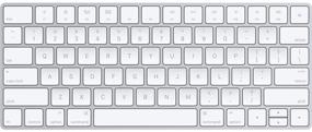 img 4 attached to 💫 Renewed Apple Silver Wireless Magic Keyboard 2 (MLA22LL/A) - Enhanced Connectivity and Performance