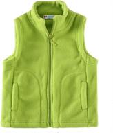 🧥 littlespring little fleece vests zipper boys' clothing: the perfect jackets & coats logo