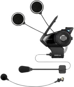 img 1 attached to Sena 30K-01D Dual Kit: Motorcycle Bluetooth Communication System with Mesh Intercom [Dual Pack]