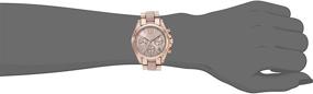 img 3 attached to 🕒 Стильные и изысканные: женские часы Michael Kors Bradshaw с розовым оттенком MK6066