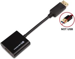 img 3 attached to 🔌 Cable Matters Active DisplayPort to HDMI Adapter - Support for Eyefinity Technology and 4K Resolution