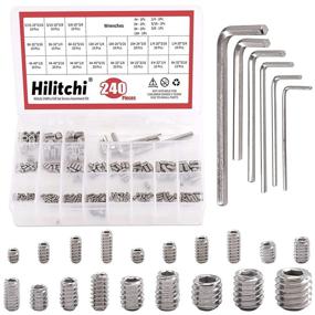 img 4 attached to Hilitchi Stainless Assortment Internal Cup Point Fasteners