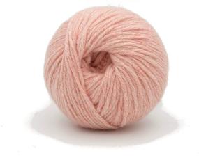 img 1 attached to 🧶 Inspiration Yarn 100% Cashmere: Luxurious 6ply 25g 63yards for Knitting & Crochet - Heather Pink, DK