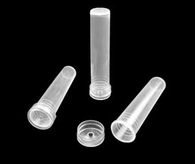 img 2 attached to Enhance your Floral Arrangements with Hyamass 40pcs Clear Plastic Flower Water Tubes