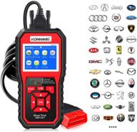 🔧 enhanced konnwei kw850 obd2 scanner - professional auto code reader for obd ii cars after 1996 - diagnostic tool to check engine light and perform scans (original) logo