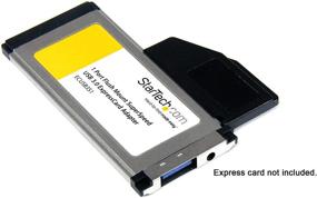 img 2 attached to 🔧 StarTech.com ExpressCard Stabilizer Adapter - Pack of 3 - 34mm to 54mm ExpressCard Bracket - ExpressCard Stabilizer 34 to 54 (ECBRACKET2)